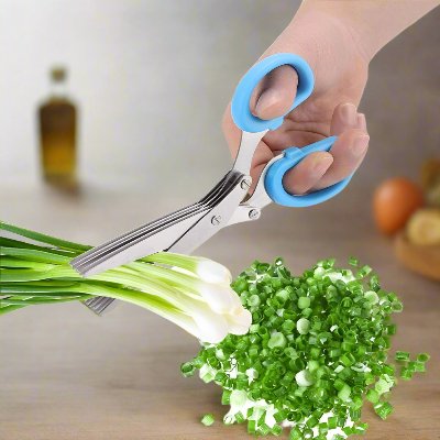 Ciseaux de Cuisine - MultiLayersScissor™ - Bleu - Accessoire de Cuisine