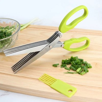 Ciseaux de Cuisine - MultiLayersScissor™ - Vert Clair - Accessoire de Cuisine