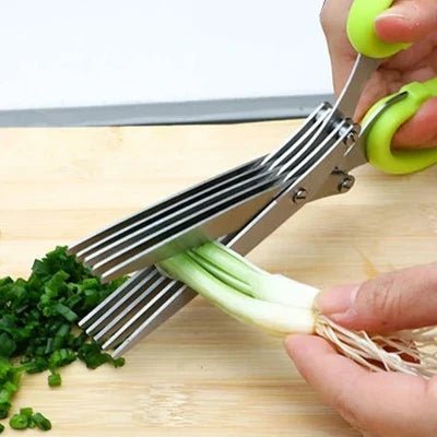 Ciseaux de Cuisine - MultiLayersScissor™ - Vert Clair - Accessoire de Cuisine
