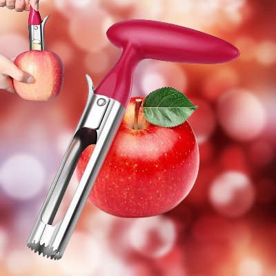 Vide Pomme - ApplePears™ - Rouge - Accessoire de Cuisine